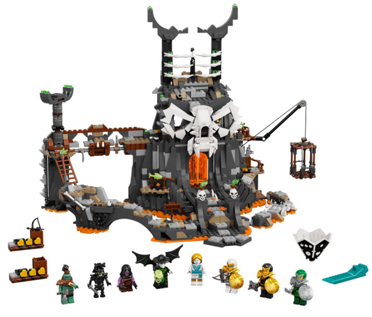 71722 Skull Sorcerer's Dungeon (Used Set)