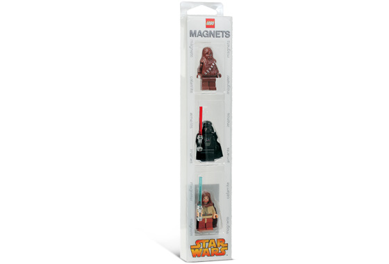 Magnet Set - Chewbacca, Darth Vader, Obi-Wan Kenobi blister pack