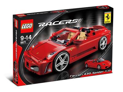 8671 LEGO® Ferrari 430 Spider 1:17