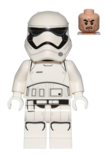 First Order Stormtrooper (Rounded Mouth Pattern)