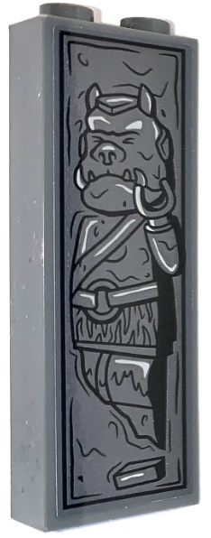 Gamorrean Guard in Carbonite