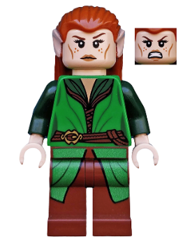 Tauriel, Green and Reddish Brown Outfit