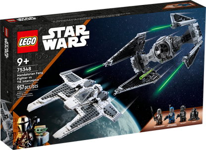 LEGO® 75348 Mandalorian Fang Fighter vs TIE Interceptor