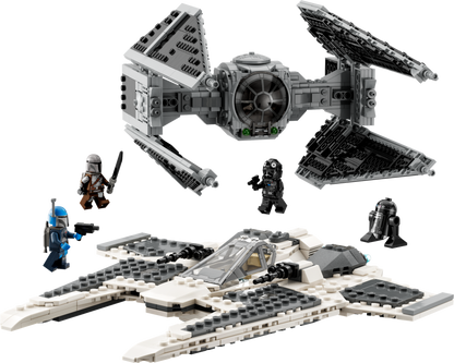 LEGO® 75348 Mandalorian Fang Fighter vs TIE Interceptor