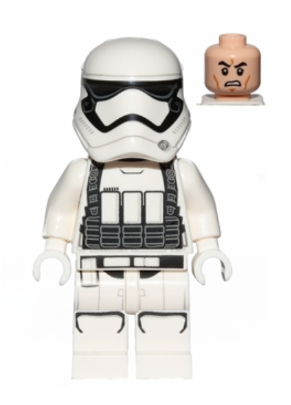 First Order Heavy Assault Stormtrooper (Rounded Mouth Pattern)