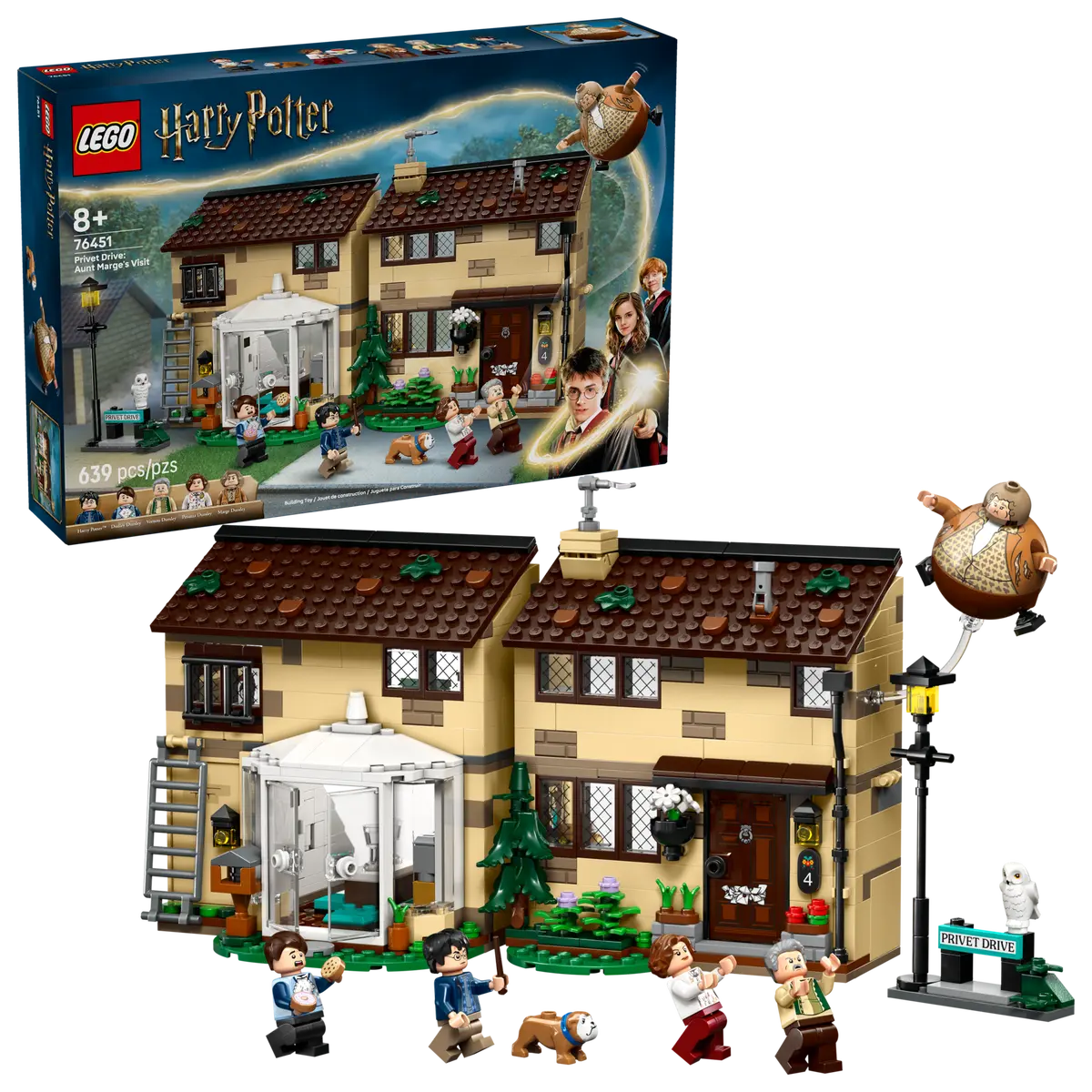 LEGO® 76451 Privet Drive: Aunt Marge's Visit