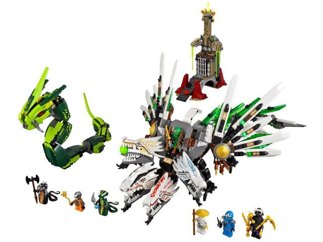 LEGO® 9450 Epic Dragon Battle Used Set