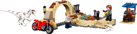 76945 LEGO® Atrociraptor Dinosaur: Bike Chase Used Set