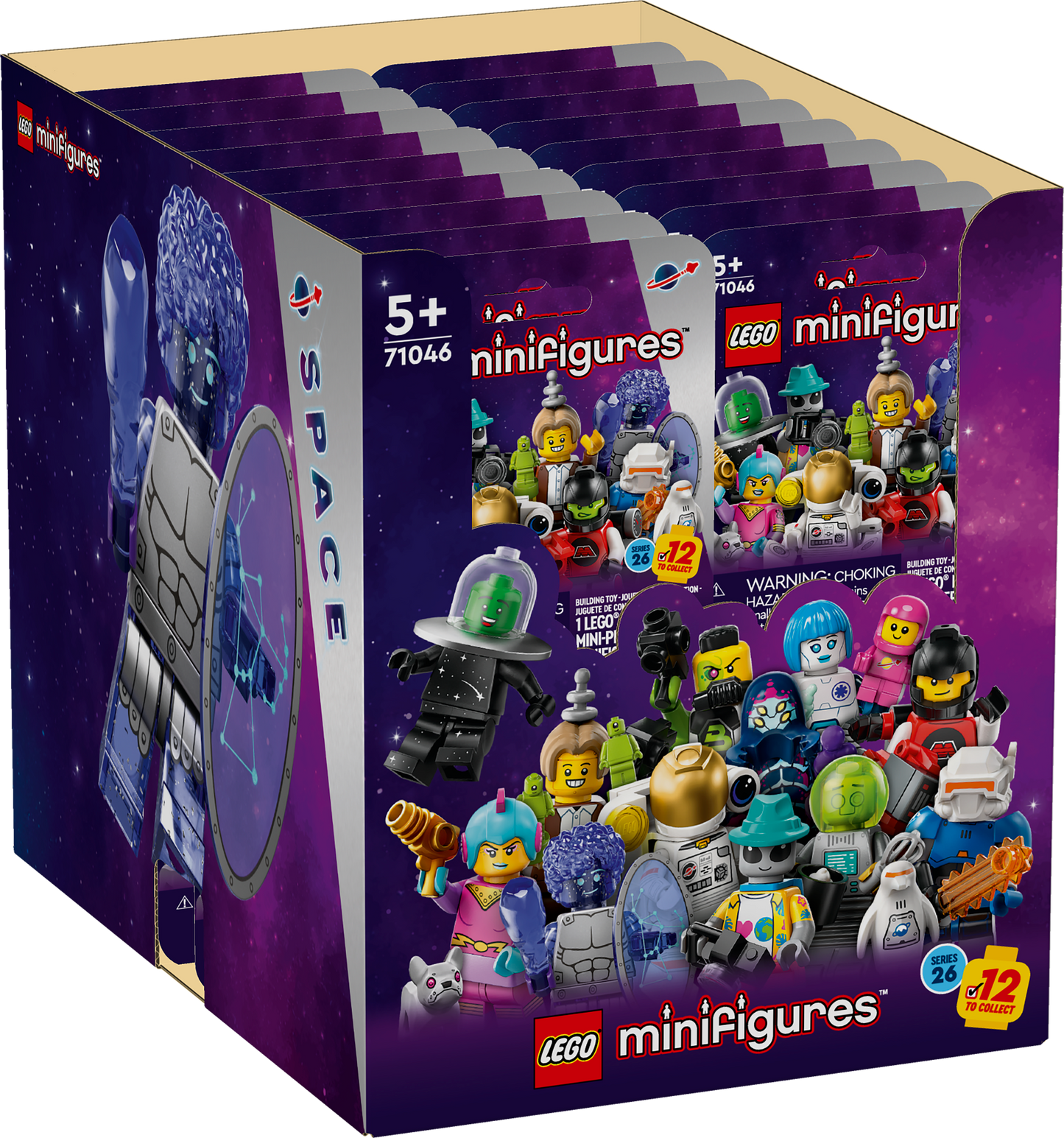 71046 Series 26 Space Minifigures