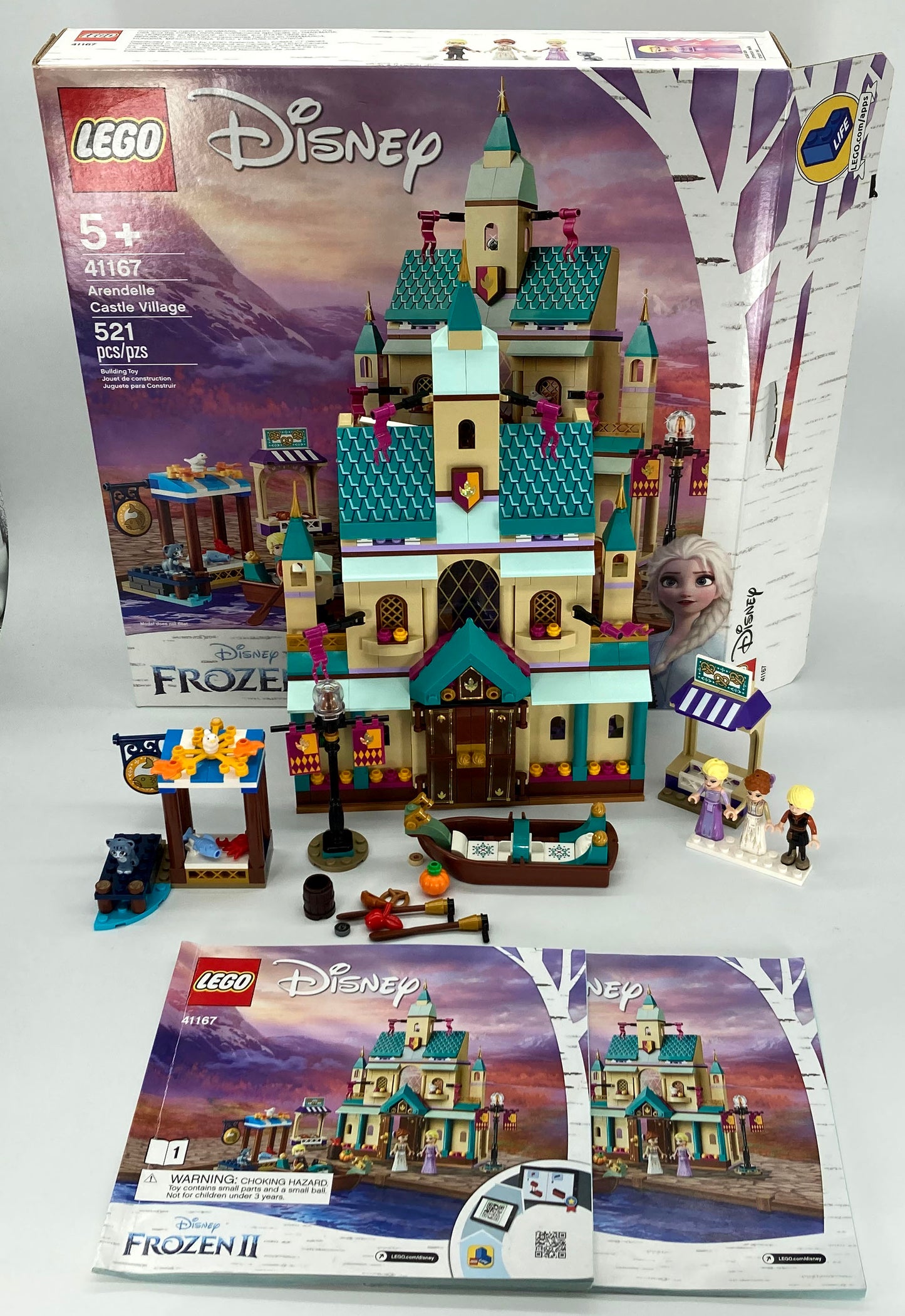 41167 LEGO® Arendelle Castle Village Used Set