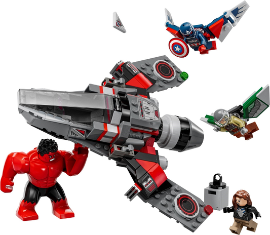 76292 LEGO® Marvel Captain America vs. Red Hulk Battle