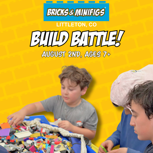 Bricks and Minifigs Littleton Build Battle! | August 2nd, 2024