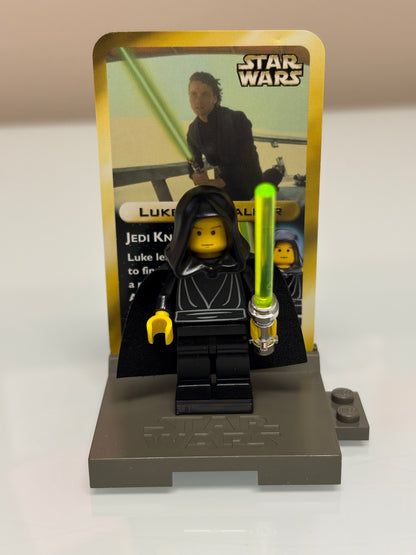 Luke Skywalker with Black Hood, Black Cape with Collector's Card