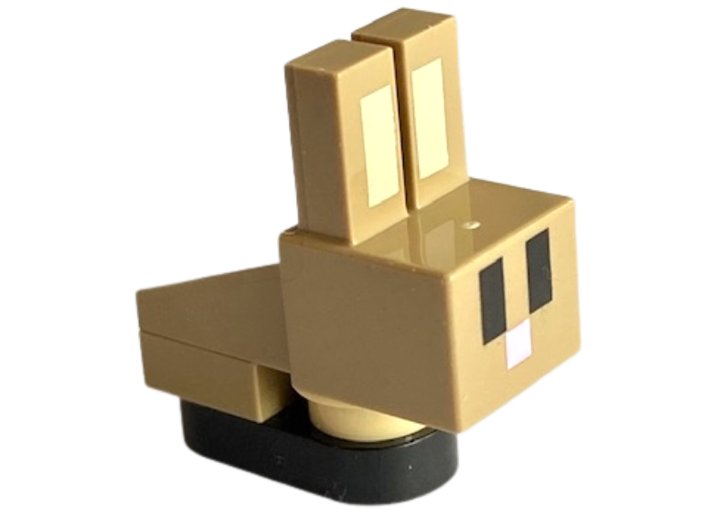 Minecraft Bunny, Dark Tan