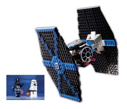 Used Set 7146 TIE Fighter (No Instruction Manual or Box)