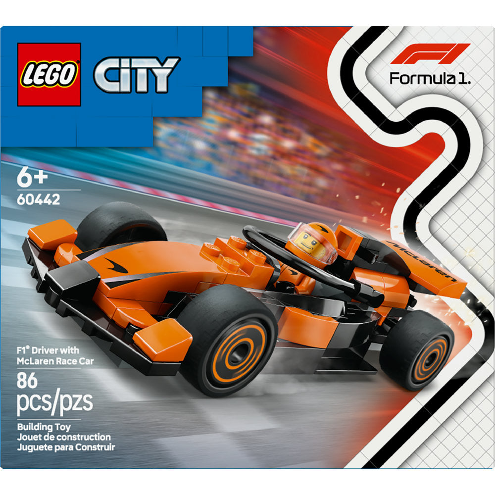 60442 LEGO® F1® Driver with McLaren Race Car