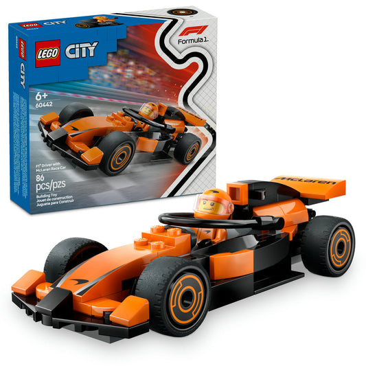 60442 LEGO® F1® Driver with McLaren Race Car