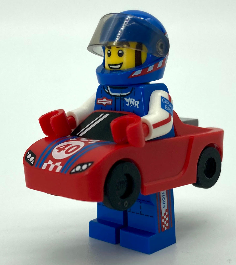 Series 18 - Race Car Guy – Bricks & Minifigs Littleton