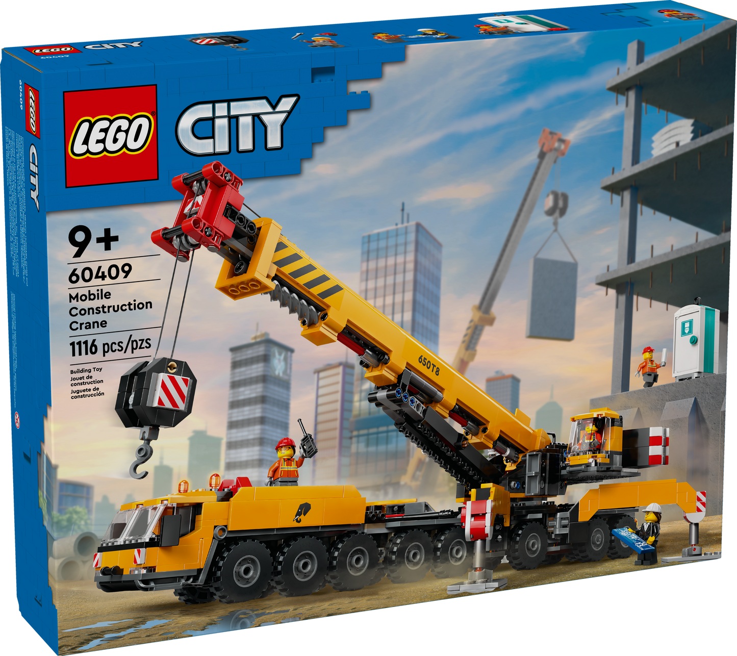 LEGO® 60409 Yellow Mobile Construction Crane