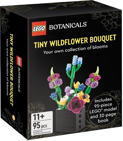 LEGO® Botanicals - Tiny Wildflower Bouquet: Your own collection of blooms Certified set