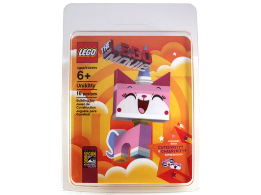 LEGO® Unikitty - San Diego Comic-Con 2014 Exclusive blister pack used/opened