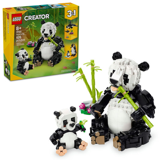 LEGO® 31165 Wild Animals: Panda Family