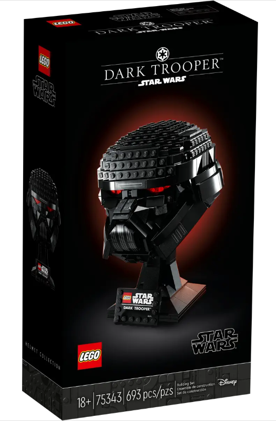 75343 Dark Trooper™ Helmet (IN-STORE PICKUP ONLY)