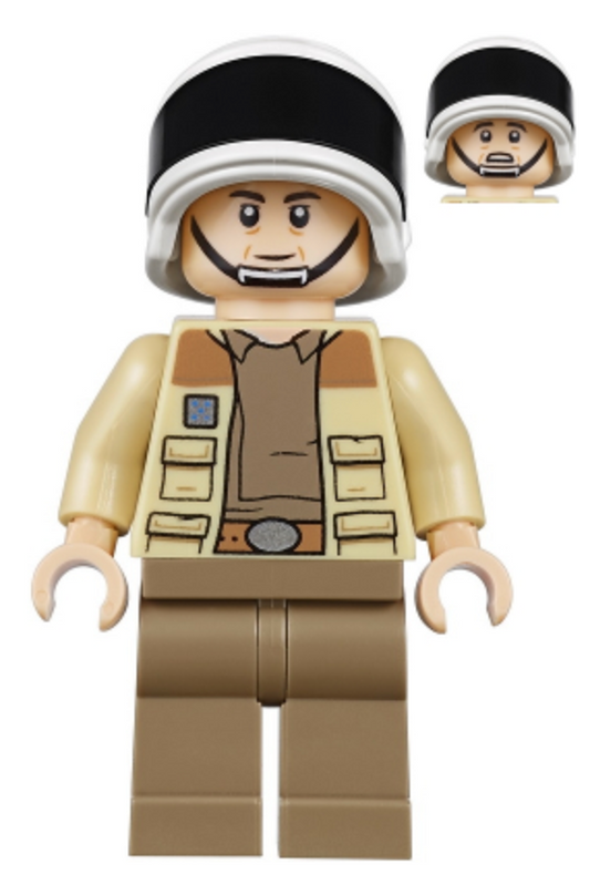 Captain Antilles - Dark Tan Shirt, Small Rank Badge