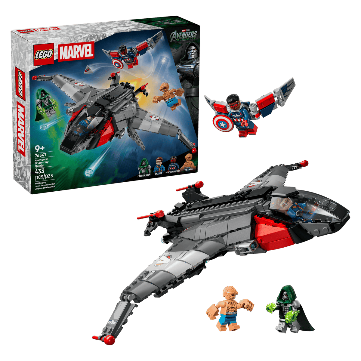 76347 LEGO® Avengers: Doomsday Quinjet