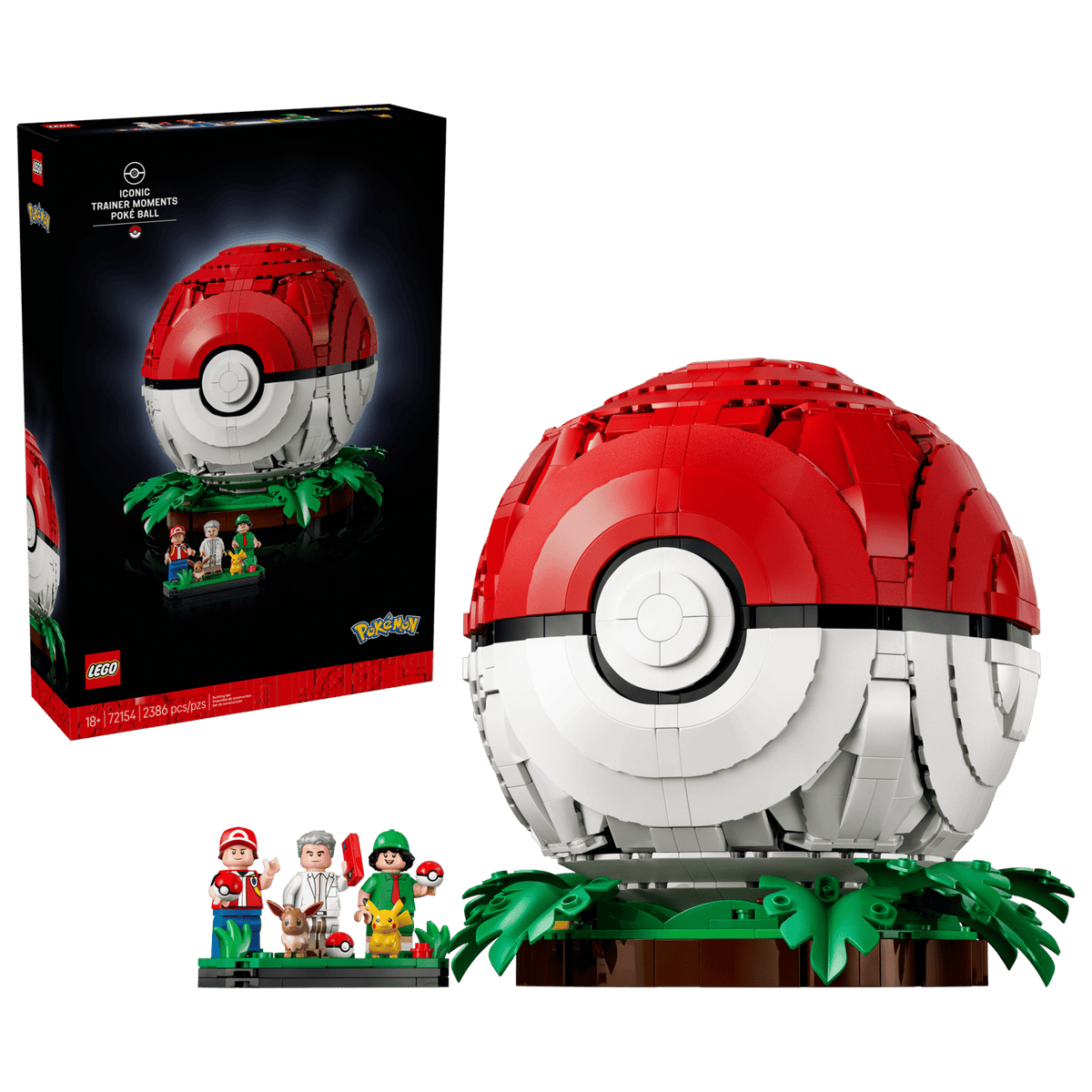 72154 LEGO® Iconic Trainer Moments Poké Ball