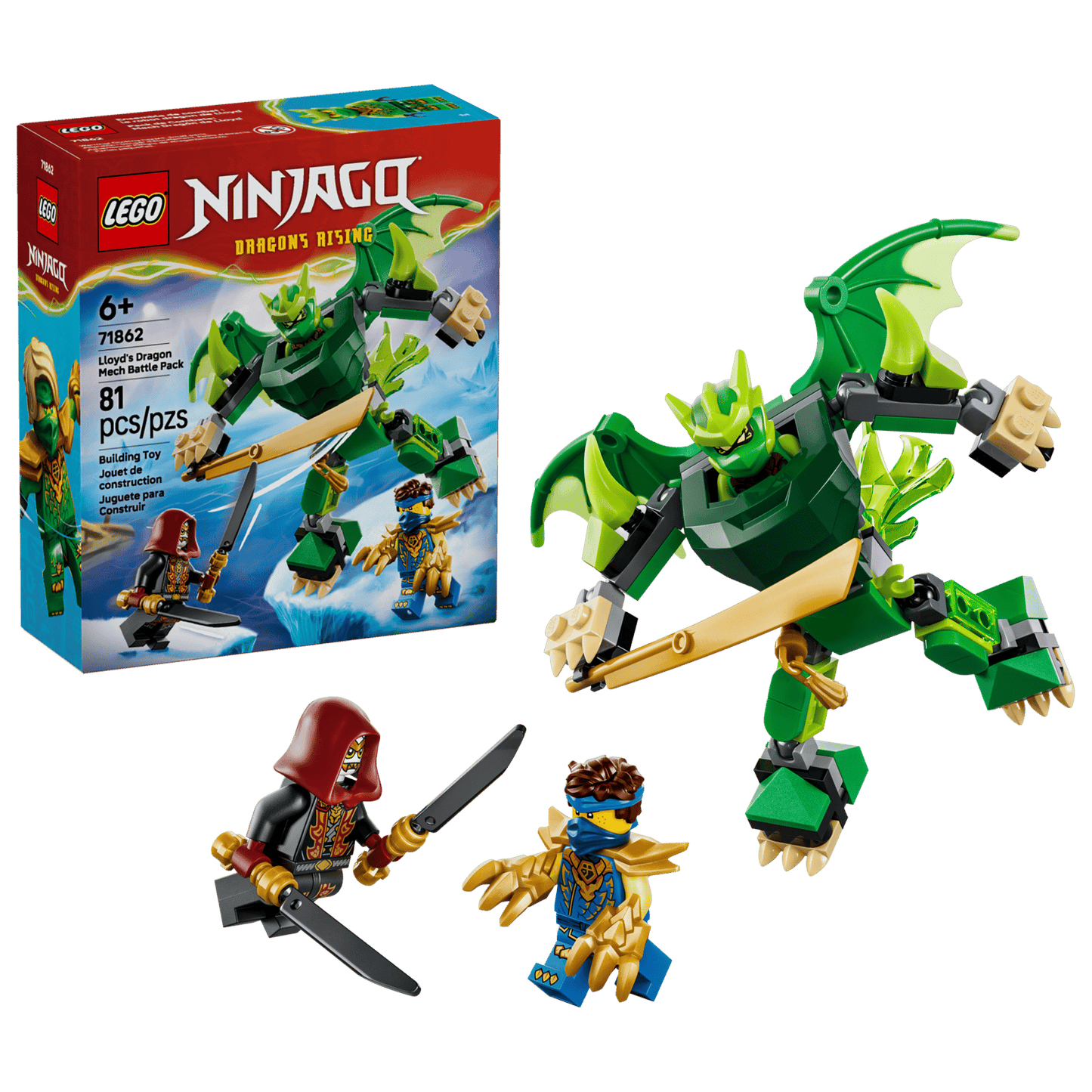 71862 LEGO® Lloyd's Dragon Mech Battle Pack