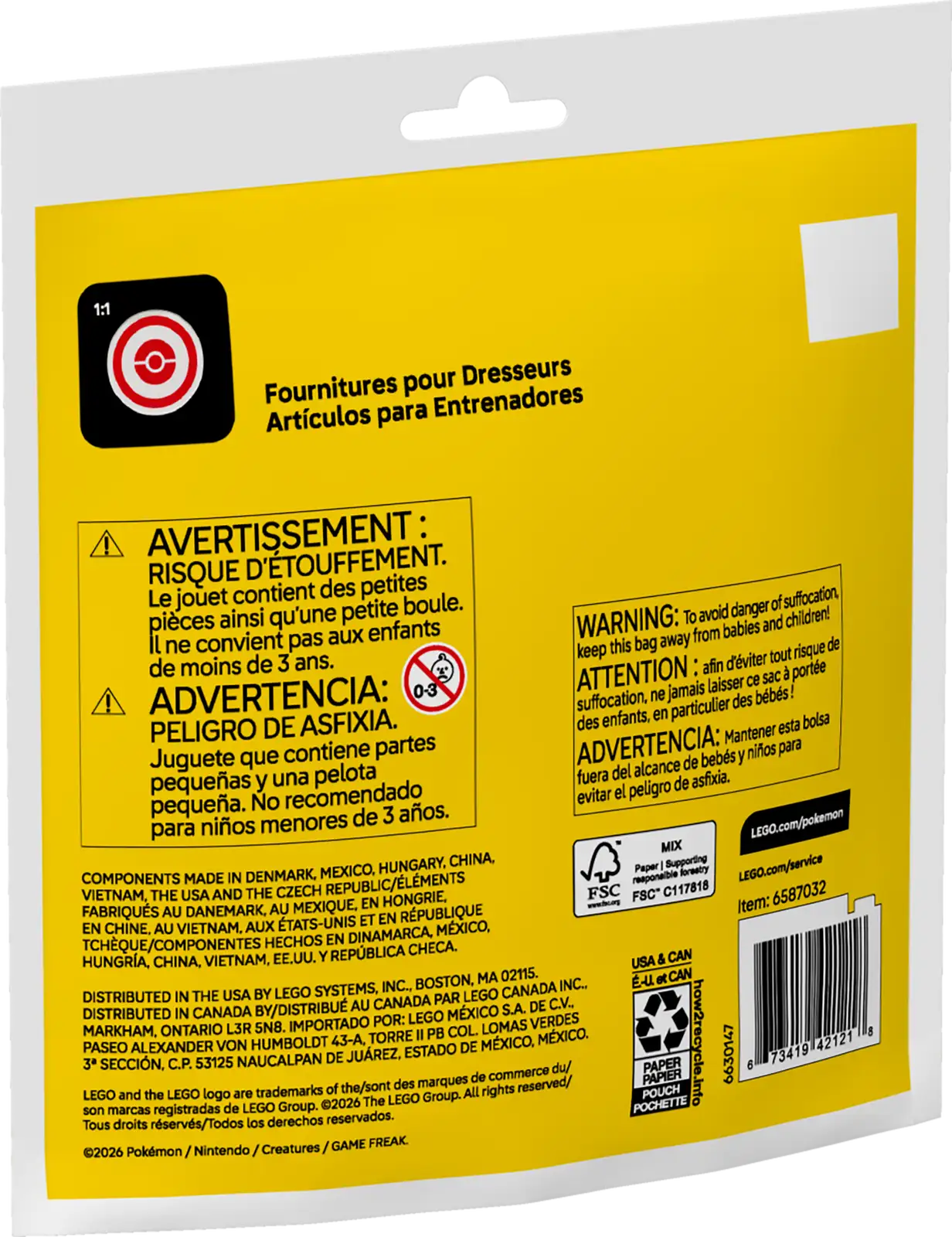 30730 LEGO® Trainer Supplies