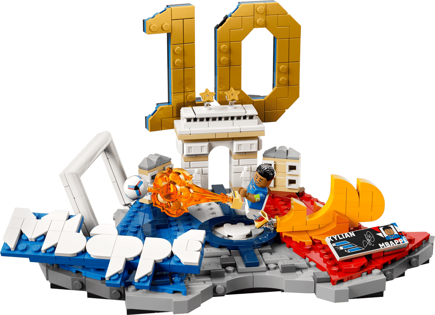 43013 LEGO® Kylian Mbappé - Soccer Highlights {Mbappe} Used Set