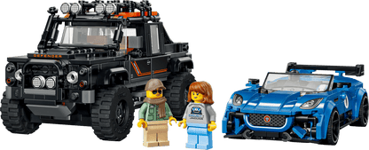77264 LEGO® Jaguar Project 7 & Land Rover Defender