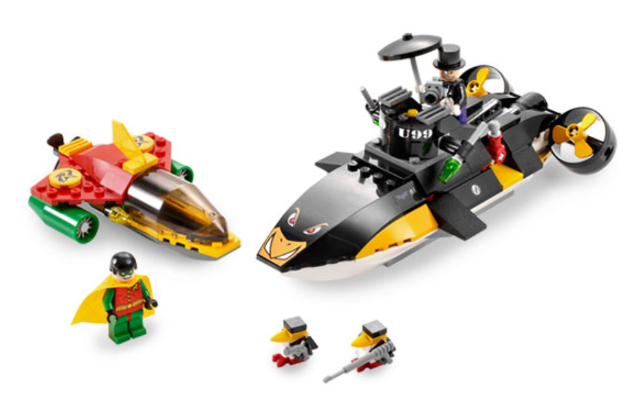 7885 Robin's Scuba Jet: Attack of the Penguin (Used Set)