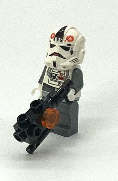 AT-AT Driver - Red Imperial Logo, Bluish Grays, Black Head, Stormtrooper Type 2 Helmet