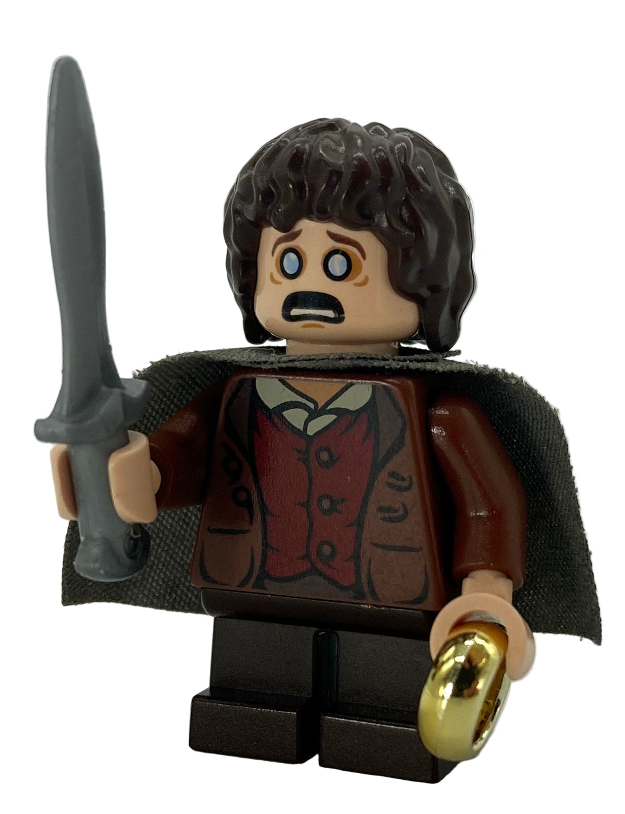 Frodo Baggins - Dark Bluish Gray Cape