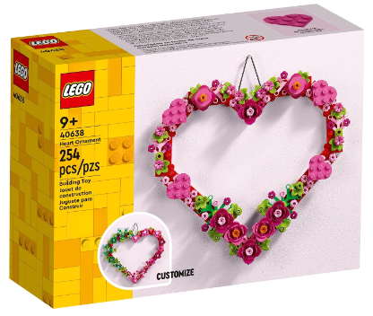 40638 LEGO® Heart Ornament