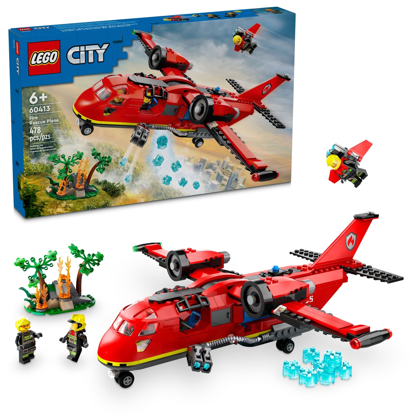 LEGO® 60413 Fire Rescue Plane