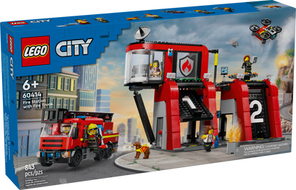 LEGO® 60414 Fire Station with Fire Truck