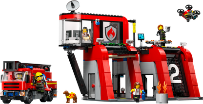 LEGO® 60414 Fire Station with Fire Truck