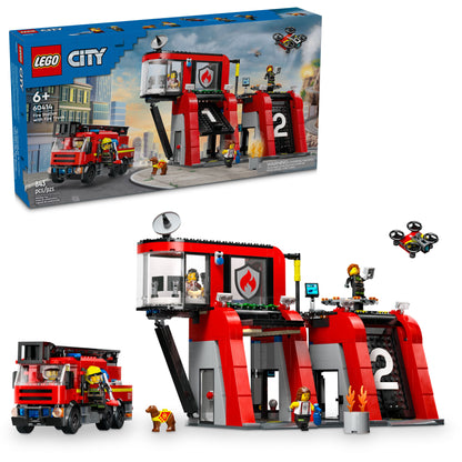 LEGO® 60414 Fire Station with Fire Truck