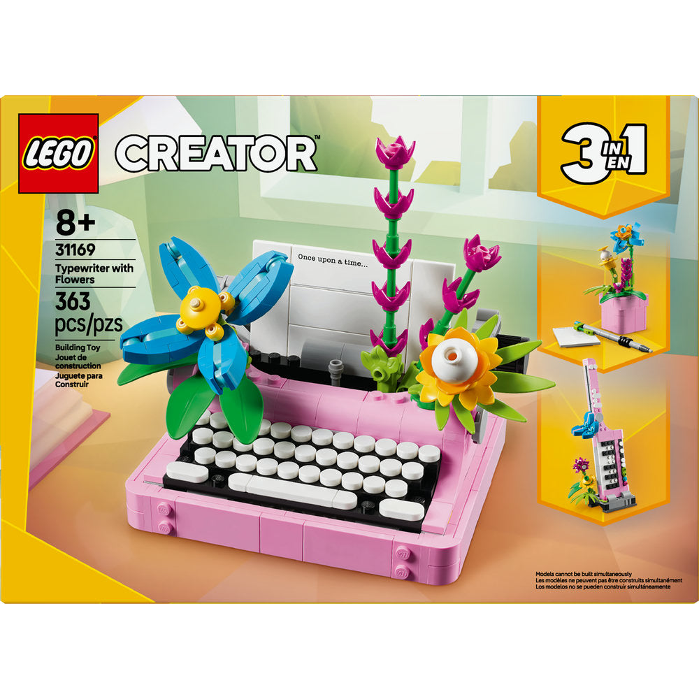 31169 LEGO® Typewriter with Flowers