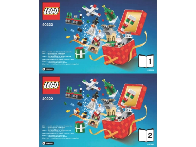 LEGO® 40222 Holiday Countdown Calendar