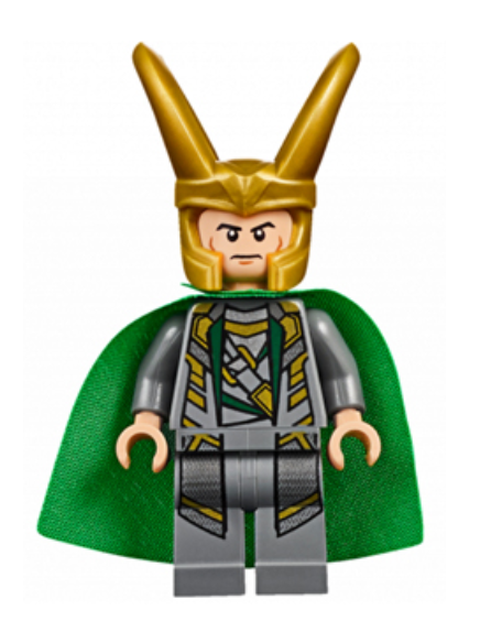 Loki - 3.9cm Height Starched Fabric Cape