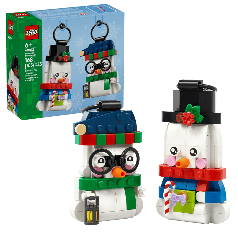40812 LEGO® Snowman Ornaments