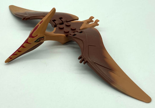 Dinosaur Pteranodon with Reddish Brown Back