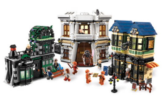 10217 Diagon Alley (Used Set)