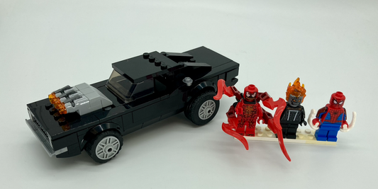 Used Set 76173 Spider-Man and Ghost Rider vs. Carnage (No Instruction Manual, No Box)
