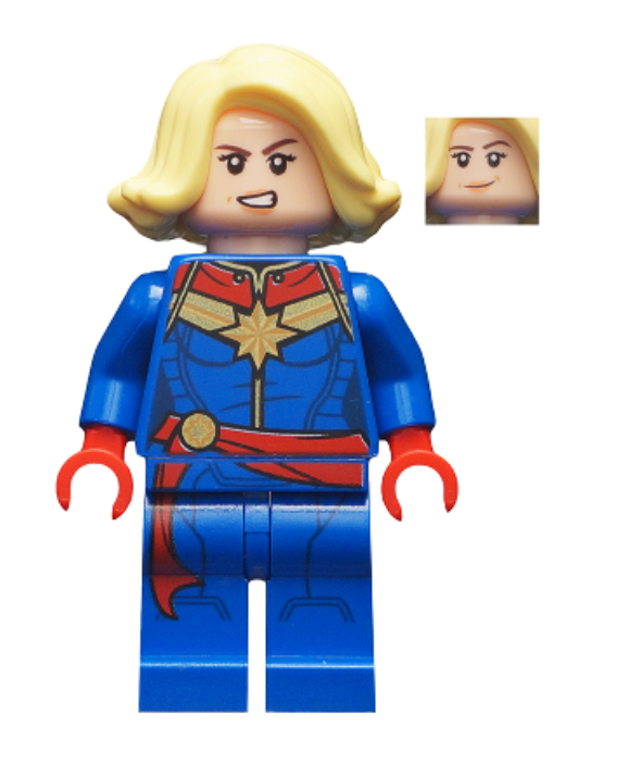 Captain Marvel - Bright Light Yellow Hair